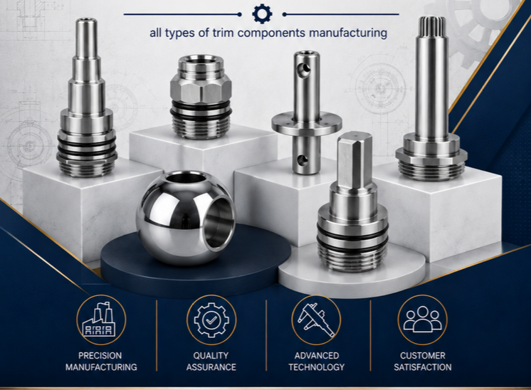 All types of trim components manufacturing by Atlantis Engineering
